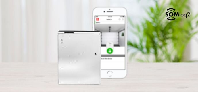 Opening the garage door with a smartphone | SOMMER